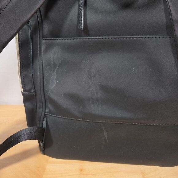 Austin Fowler Francesca Everyday Backpack FLAWED Gym Travel Bag Black - Picture 6 of 15
